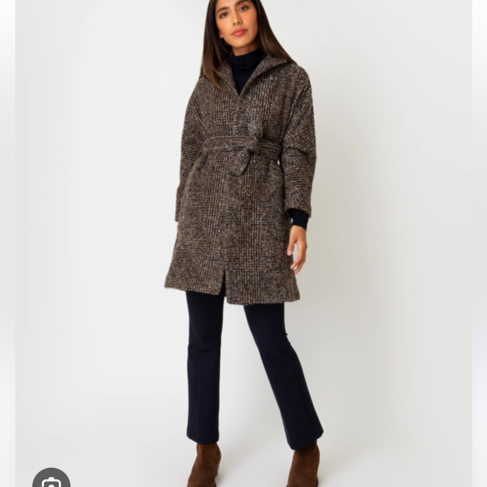 NWT Ann Mashburn Karina Car coat Small